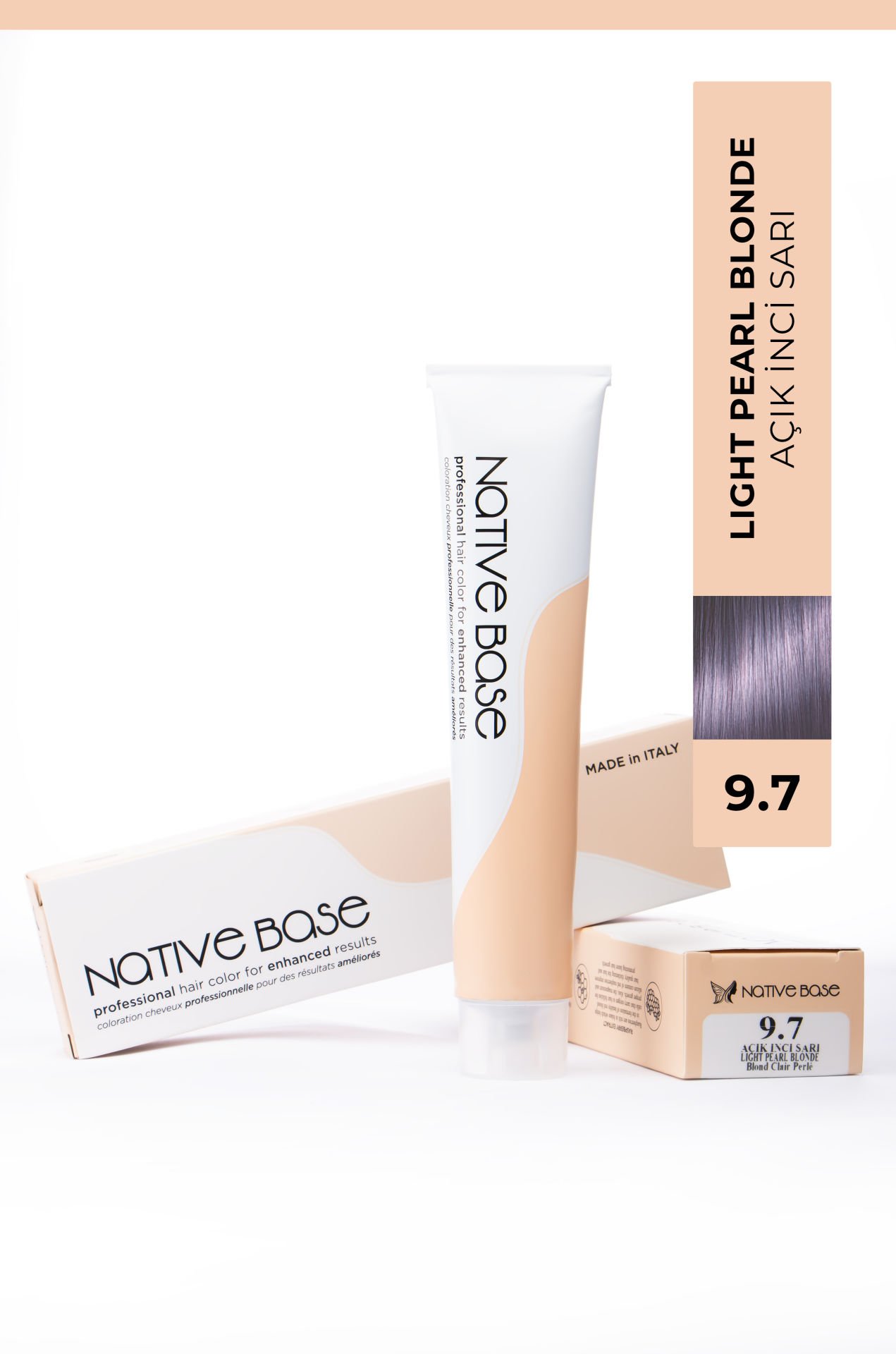 Profesyonel Saç Boyası 9.7 Açık İnci Sarı 100 Ml
