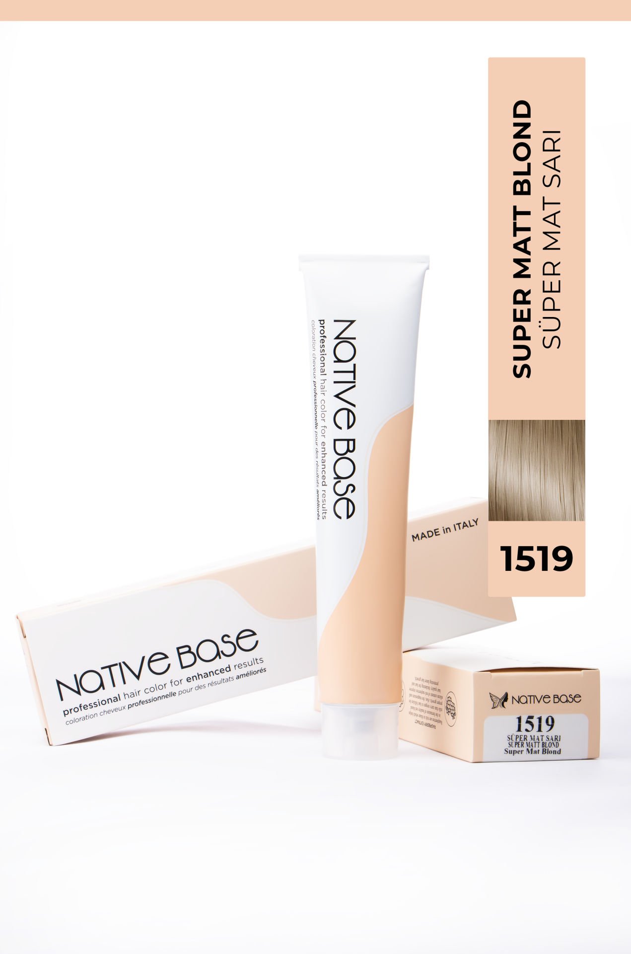 Profesyonel Saç Boyası 1519 Süper Mat Sarı 100 Ml