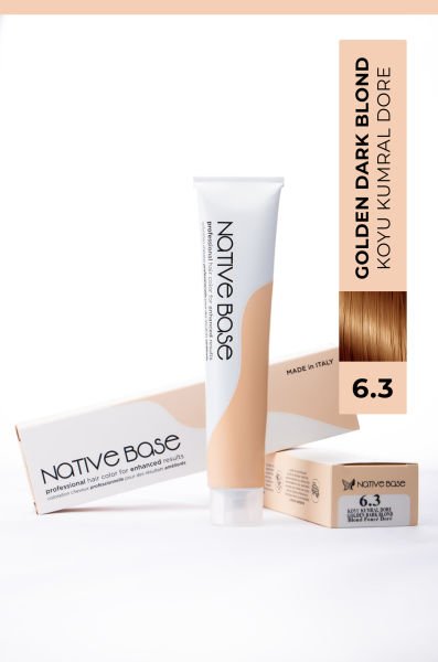 Profesyonel Saç Boyası 6.3 Koyu Kumral Dore 100 Ml