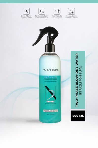 BIOTIN&PANTHENOL İÇERİKLİ ÇİFT FAZLI FÖN SUYU
